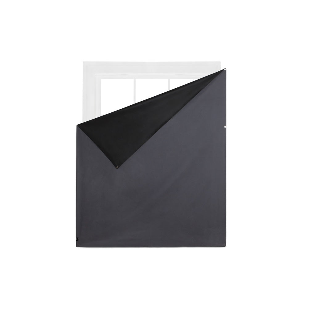 Umbra 1011301-149 Complete Blackout Magnetic Window Cover, Charcoal