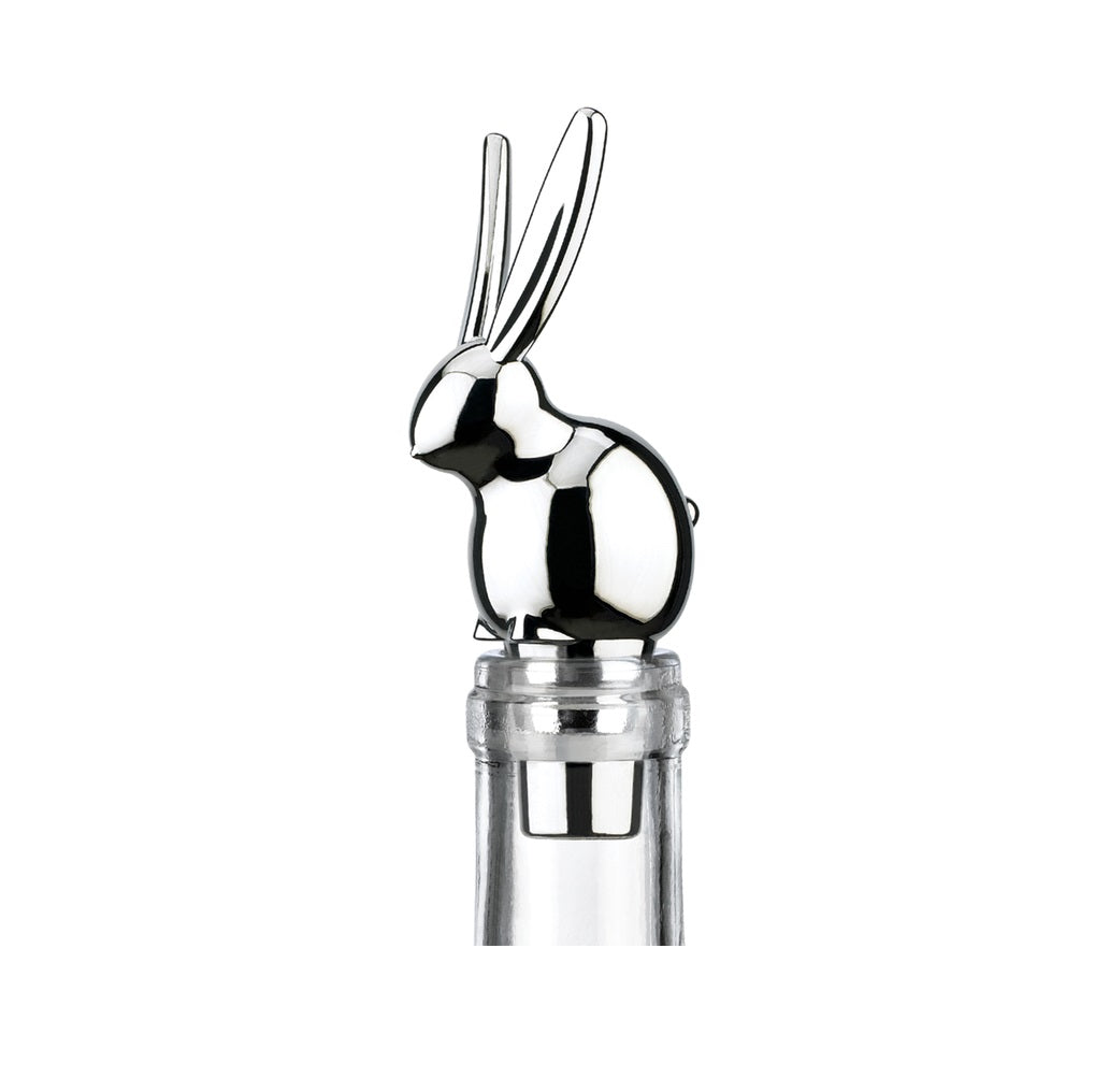 Umbra 480350-158 Menagerie Wine Bottle Topper, Chrome