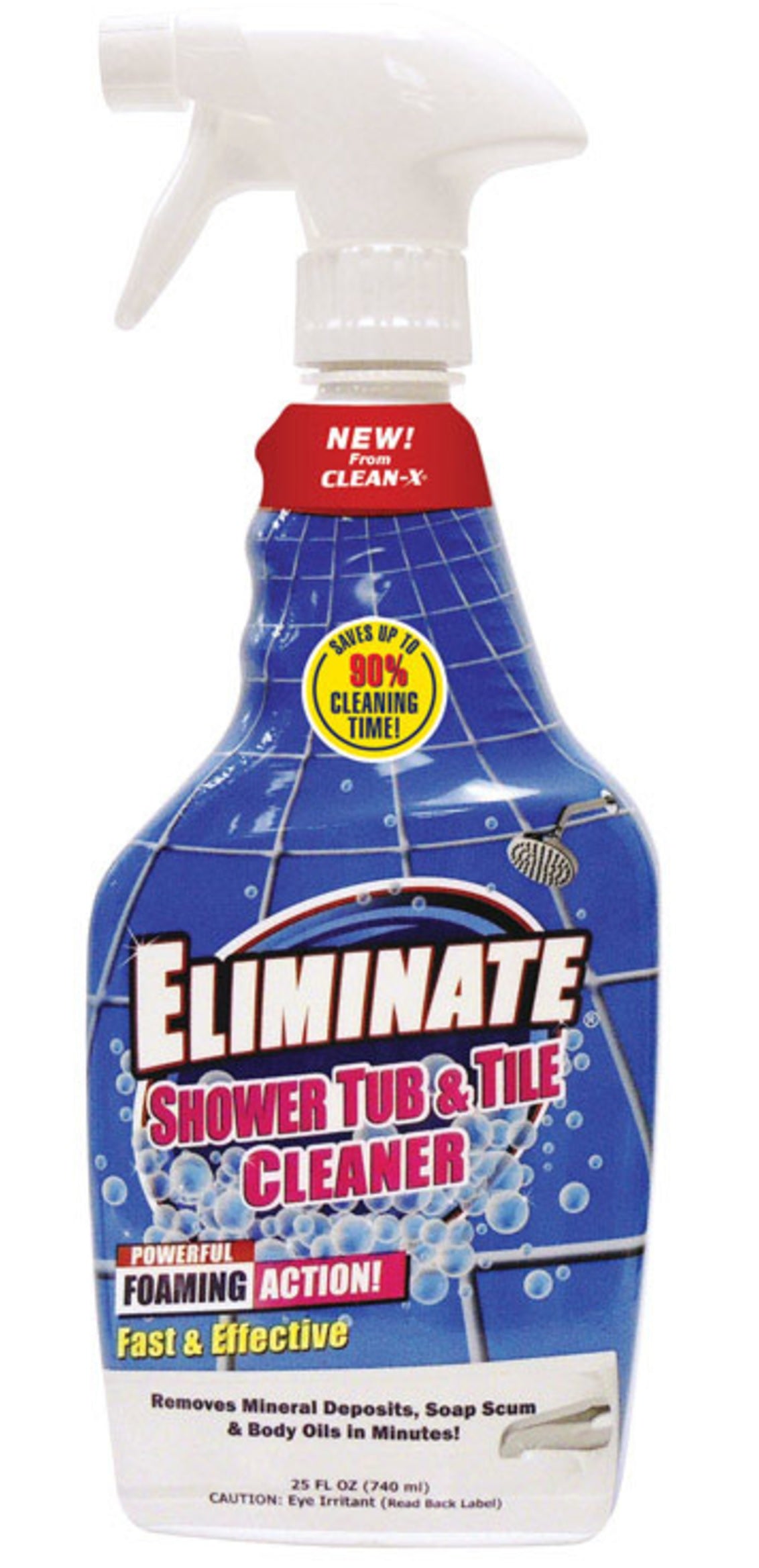Unelko 79997N Eliminate Shower Tub & Tile Cleaner, 25 Oz