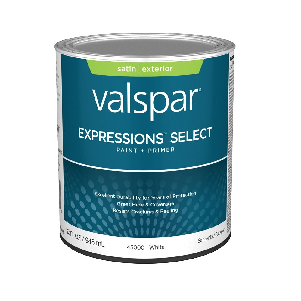 Valspar 028.0045000.005 Expressions Select Exterior Paint & Primer, 1 Quart