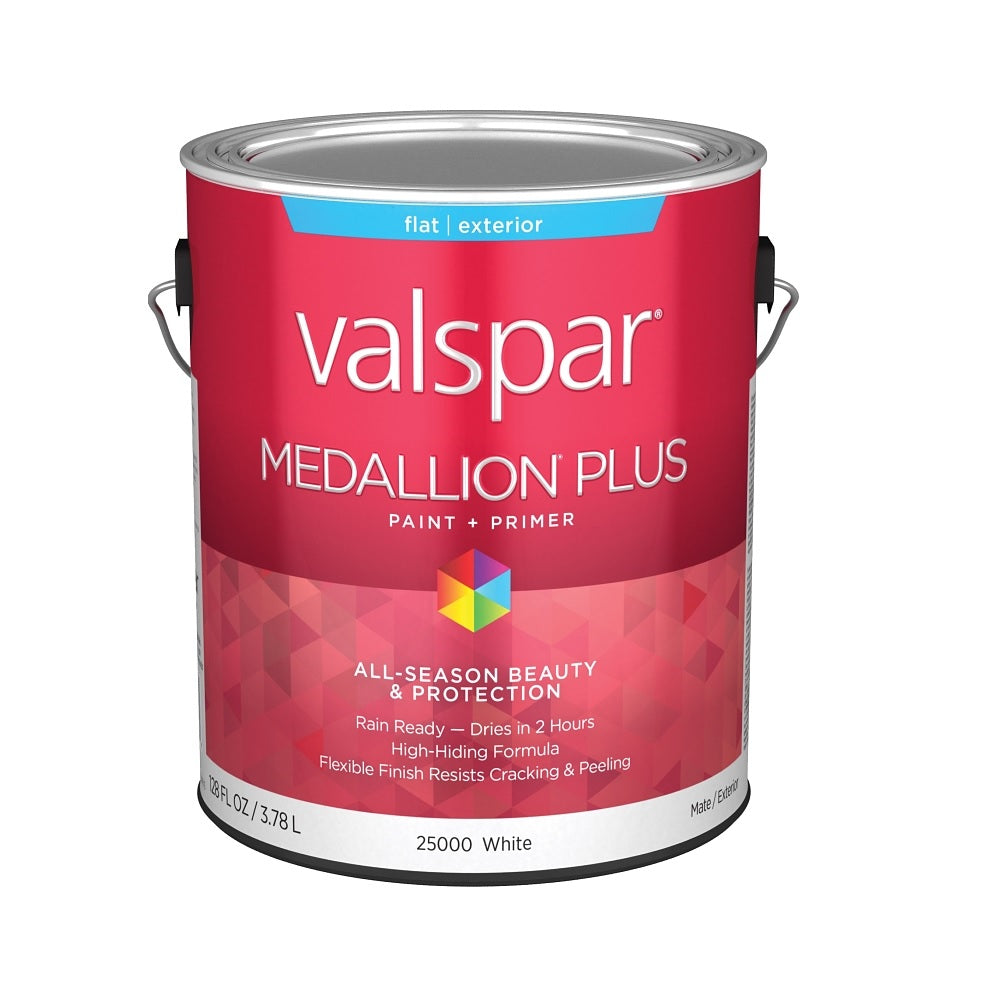 Valspar 028.0025000.007 Medallion Plus Exterior Paint & Primer, 1 Gallon