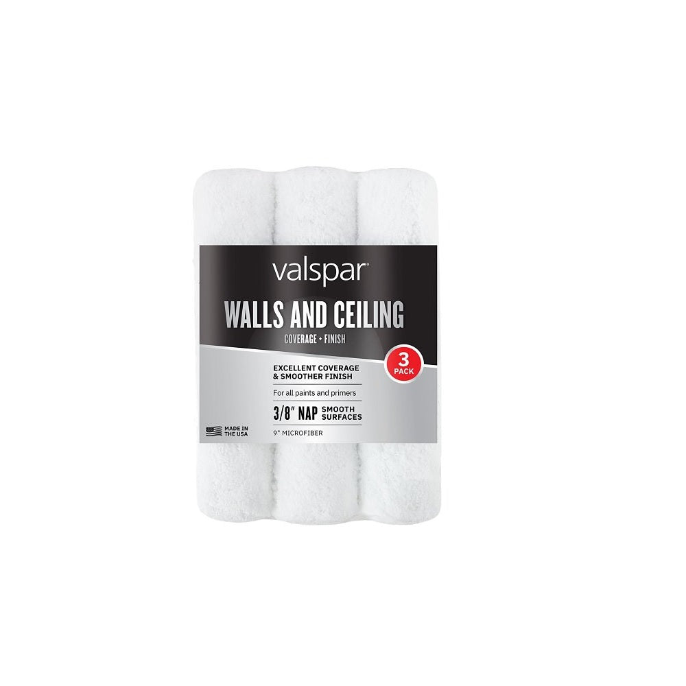 Valspar 888630930 Paint Roller Cover, 3/8 Inch x 9 Inch