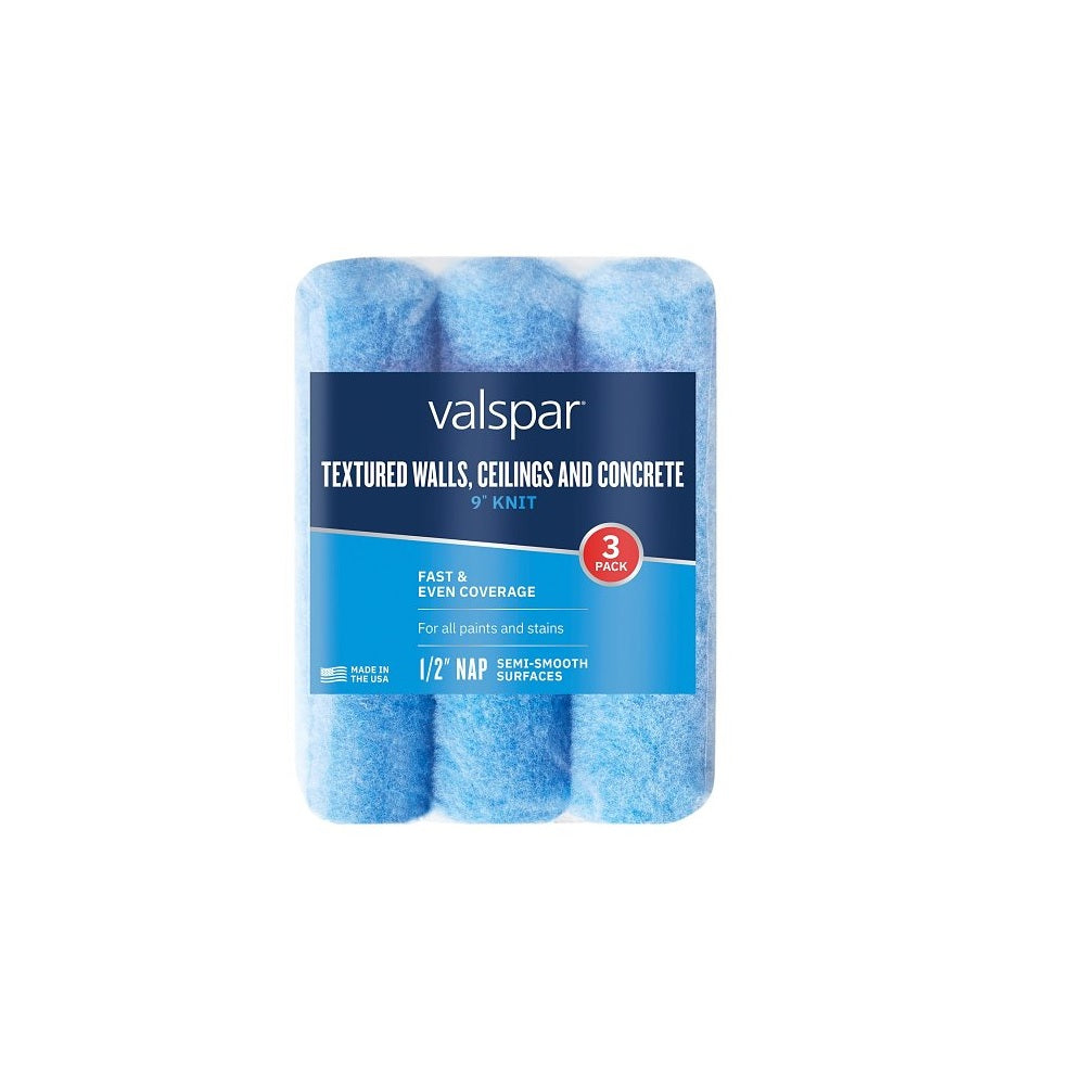 Valspar 888972950 Paint Roller Cover, 1/2 Inch x 9 Inch