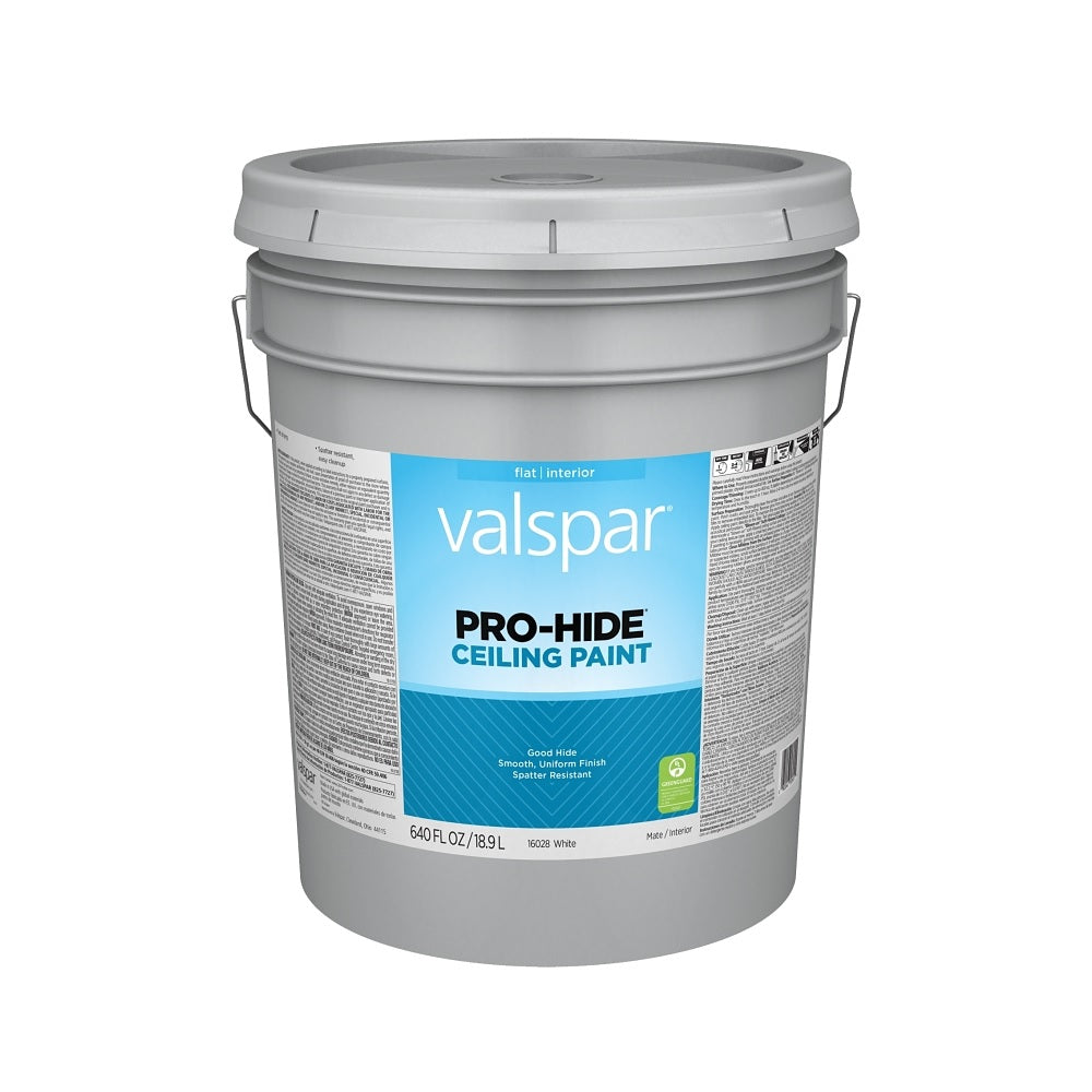 Valspar 028.0016028.008 Pro-Hide Ceiling Paint, 5 Gallon