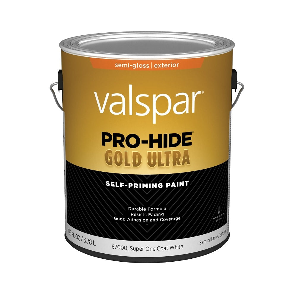Valspar 028.0067000.007 Pro-Hide Gold Ultra Exterior Self-Priming Paint, 1 Gallon