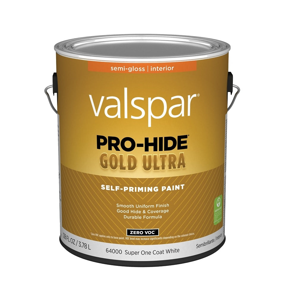 Valspar 028.0064000.007 Pro-Hide Gold Ultra Interior Self-Priming Paint, 1 Gallon