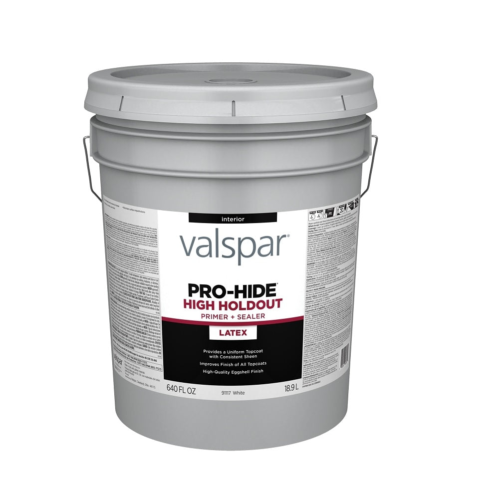 Valspar 028.0091117.008 Pro-Hide Interior Latex High Holdout Primer, 5 Gallon