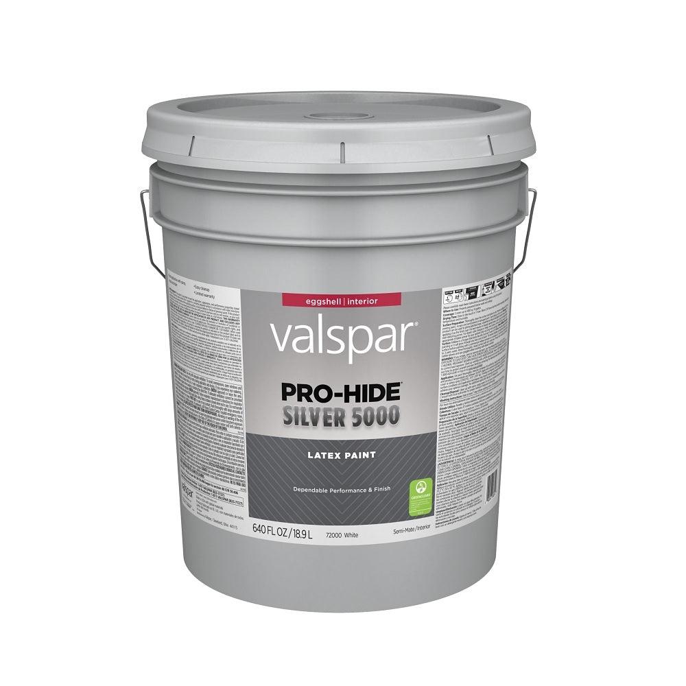 Valspar 028.0072000.008 Pro-Hide Silver 5000 Latex Paint, 1 Gallon