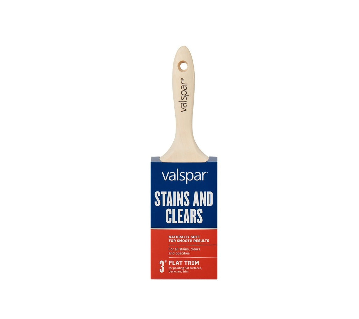 Valspar 882568500 Stains and Clears Stain Paint Brush, Polyester Bristle