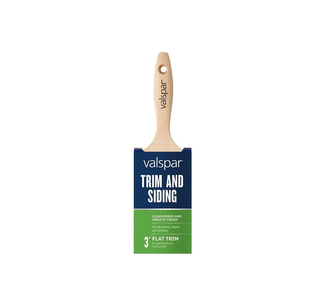 Valspar 881445300 Trim and Siding Flat Paint Brush, Polyester Bristle