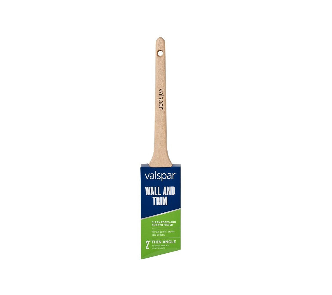 Valspar 882545300 Wall and Trim Sash Brush, Polyester Bristle