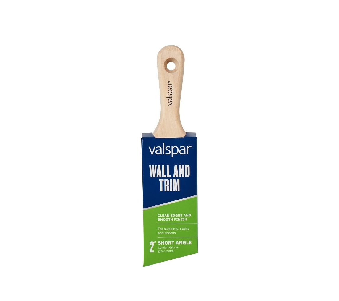 Valspar 882566350 Wall and Trim Sash Brush, Polyester Bristle