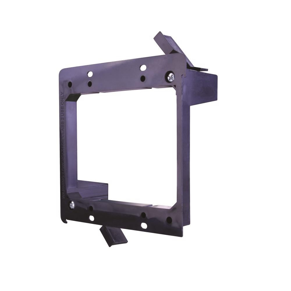 Vanco MB2-AC Old Work Rectangle Low Voltage Mounting Bracket, Black