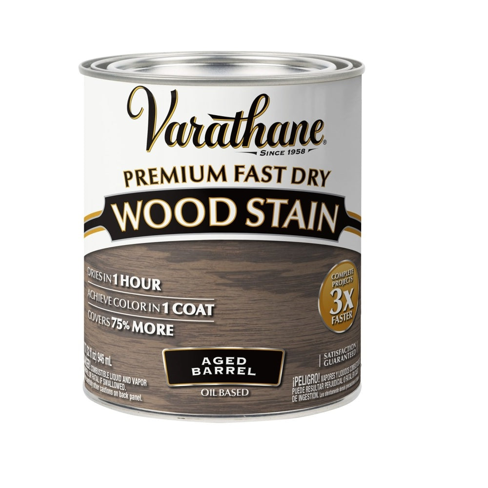 Varathane 357179 Fast Dry Wood Stain, 1 Quart