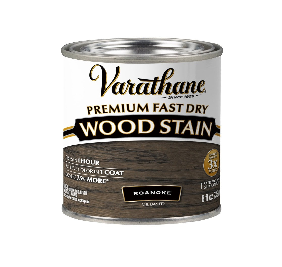 Varathane 370872 Premium Fast Dry Stain, Roanoke, 0.5 Pint