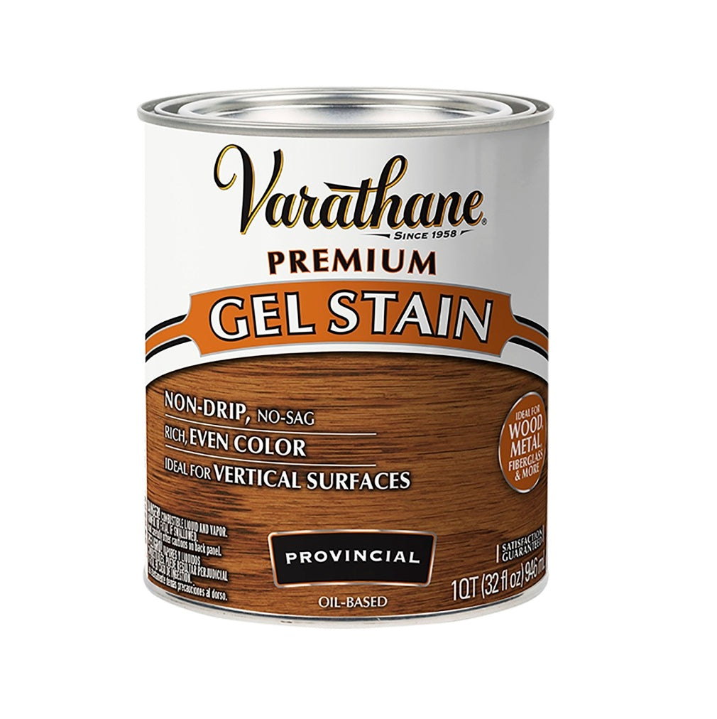 Varathane 358307 Premium Gel Stain, Provincial, 1 Quart