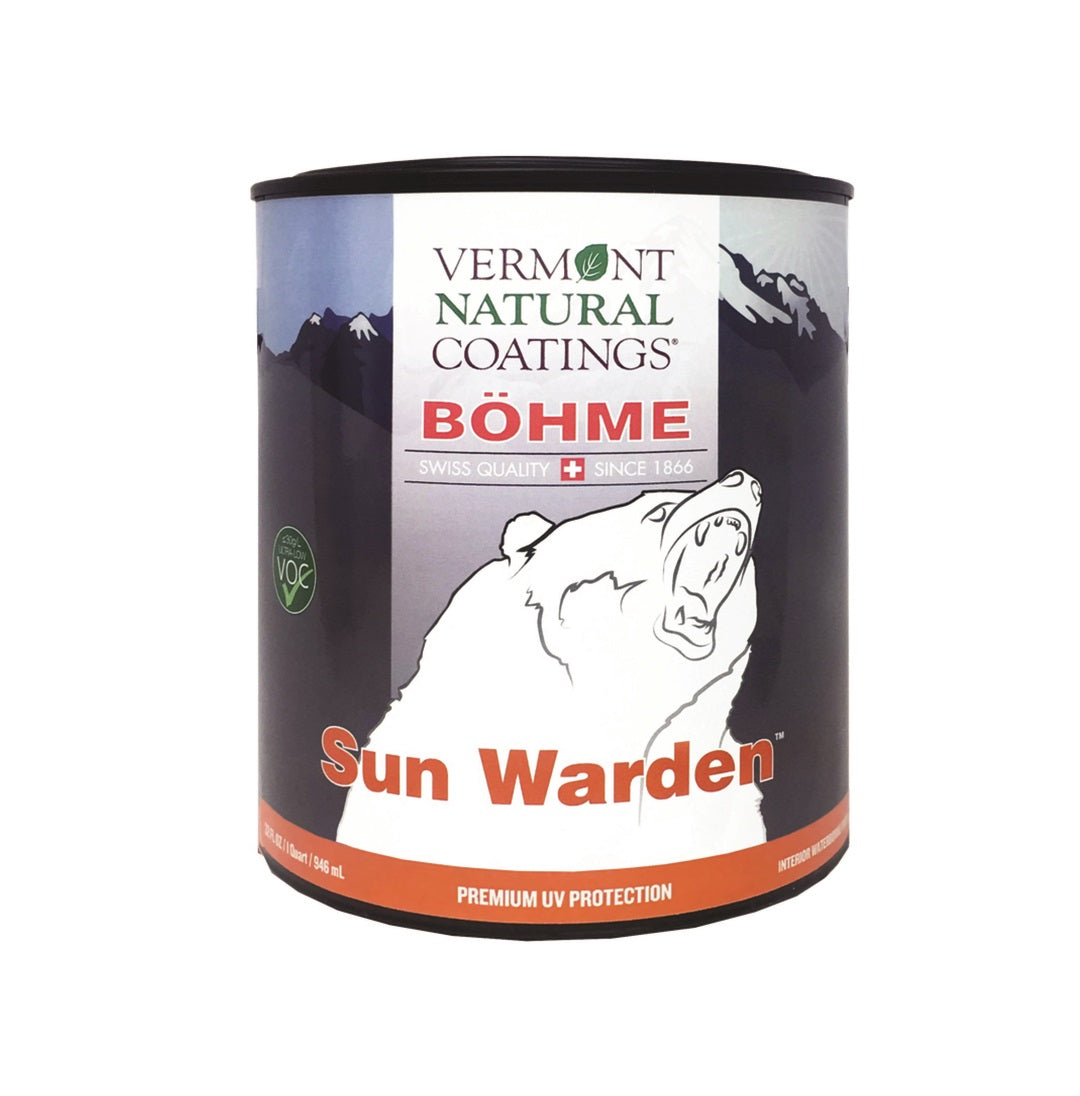 Vermont Natural Coatings 101992 Sun Warden Waterborne Wood Finish, 5 Gallon