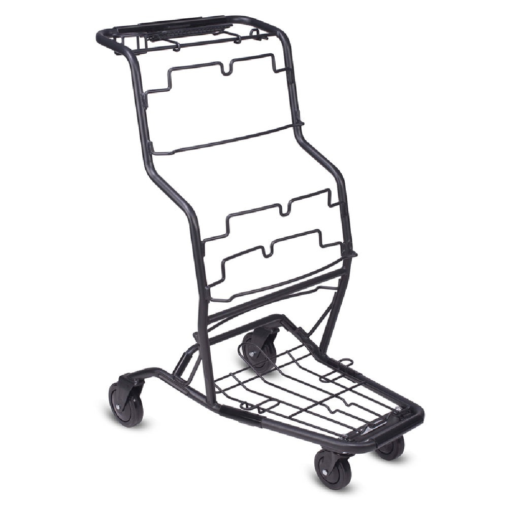 Versacart 101-23B1 BLK Specialty Cart, Metal/Plastic, Black, 41"