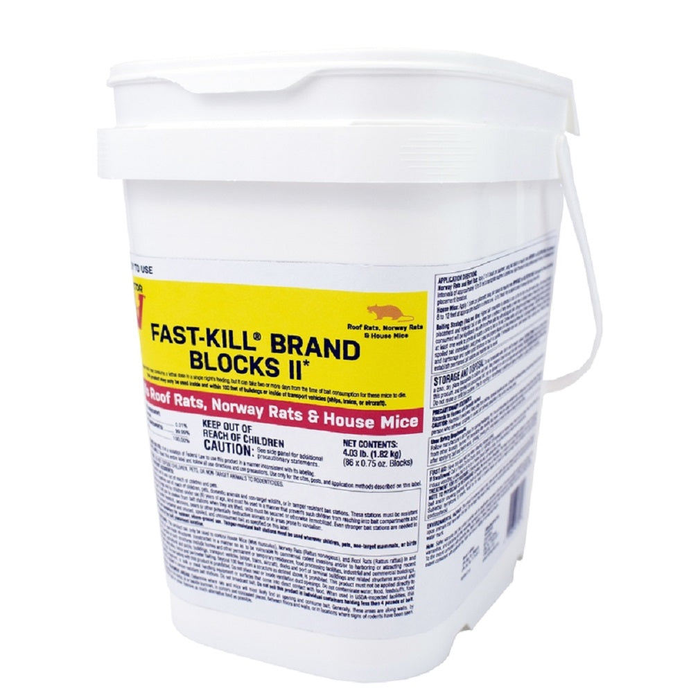 Victor M904 Fast-Kill Brand Blocks II Rodenticide Bait