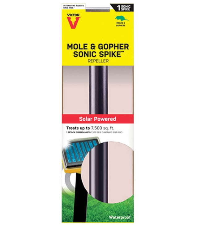 Victor M9014 Gophers & Moles Sonic Spike Electronic Pest Repeller