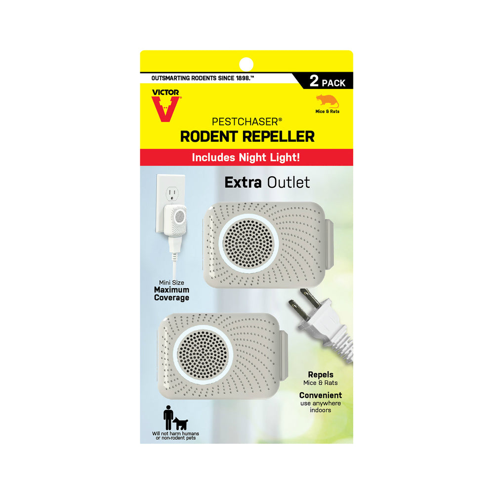 Victor M752PS PestChaser Electronic Pest Repeller, Pack of 2