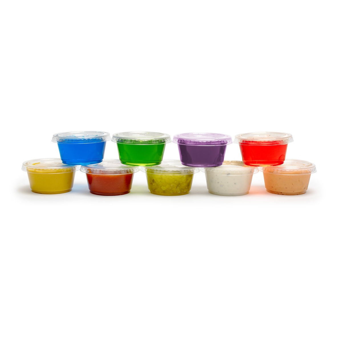 Viovia VIO-0372 Tasting Cups With Lid, Clear