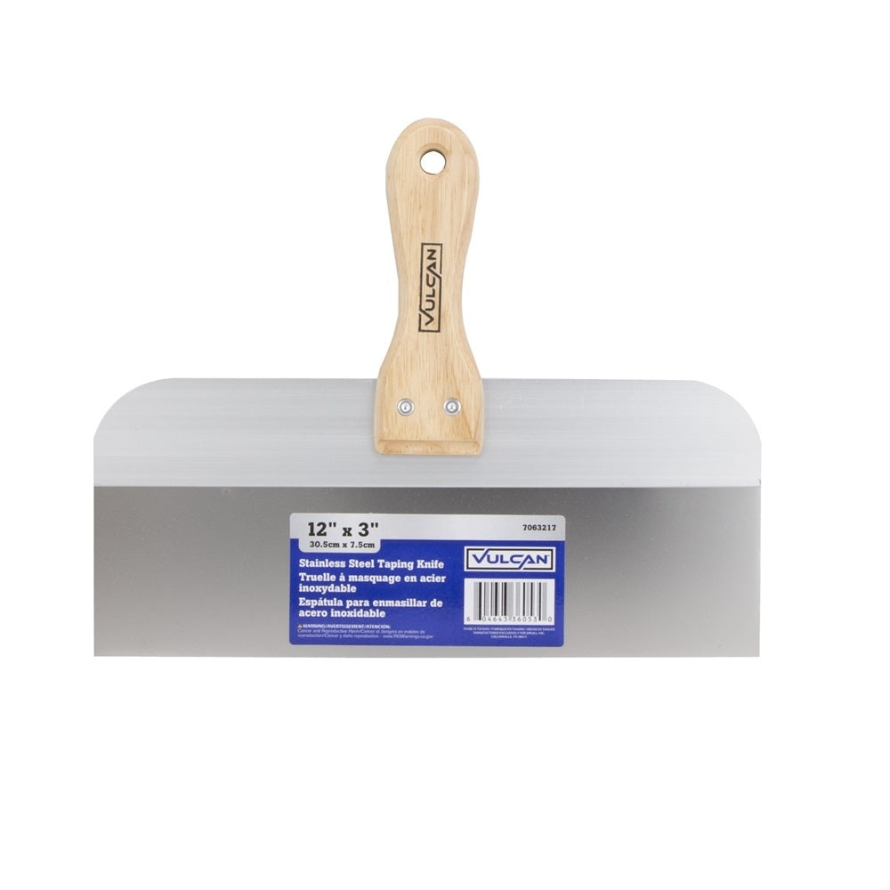 Vulcan 36053 Taping Knife, 12 Inch x 3 Inch