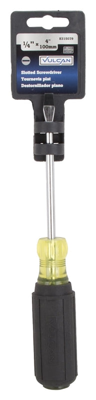 Vulcan MP-SD05 Slotted Screwdriver, 1/4" x 4"