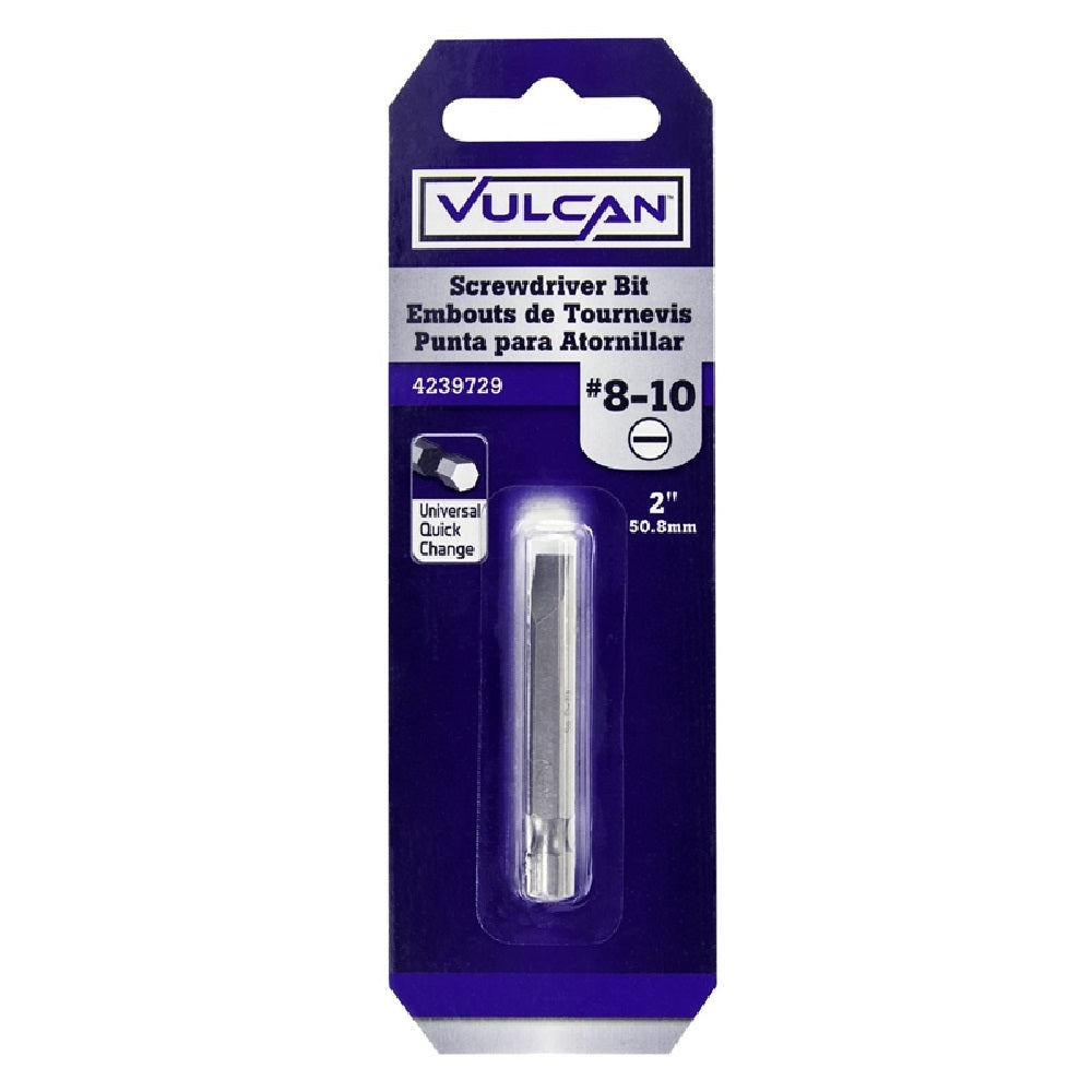 Vulcan 306861OR Screwdriver Bit, Chrome