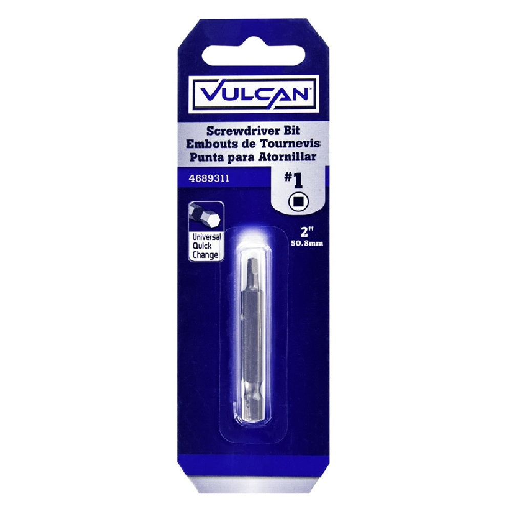 Vulcan 305891OR Screwdriver Bit, Chrome