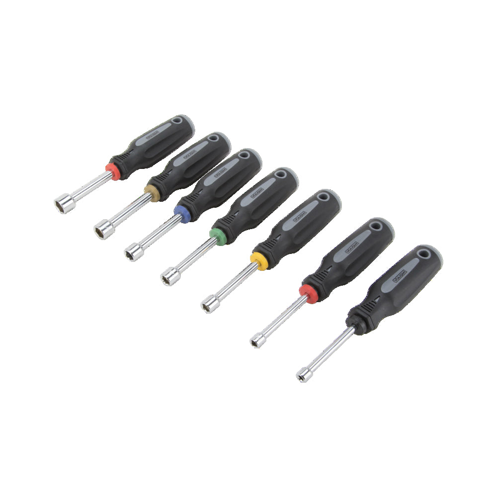 Vulcan SD-SET-3 Sae Nutdriver Set, 7 Pieces