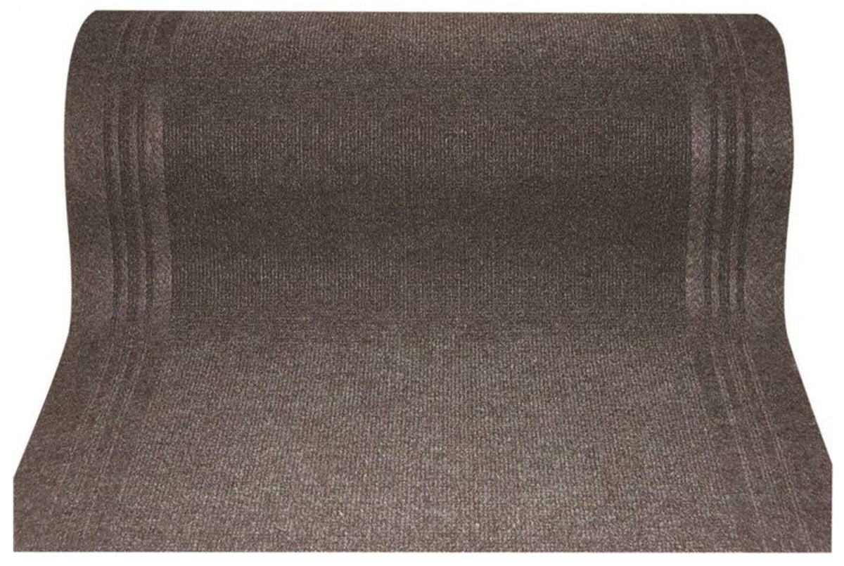 W J Dennis HHDG0026 Persian Floor Runner Mat, 100', Dark Gray