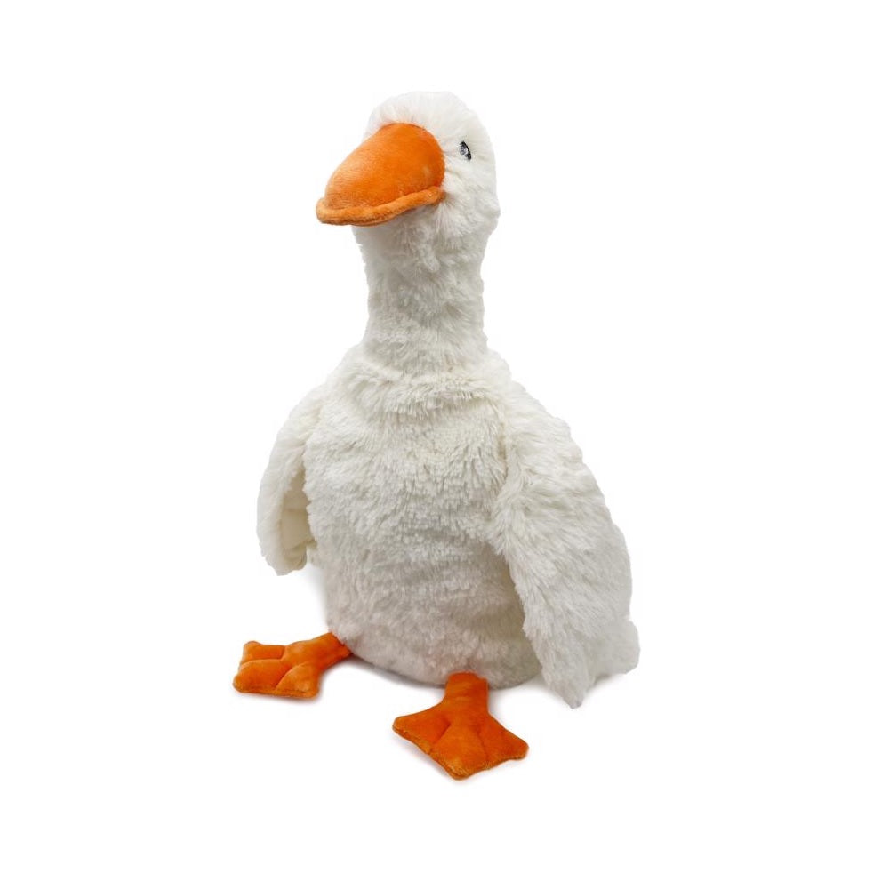 Warmies CP-GOO-1 Goose Stuffed Animals, Orange/White