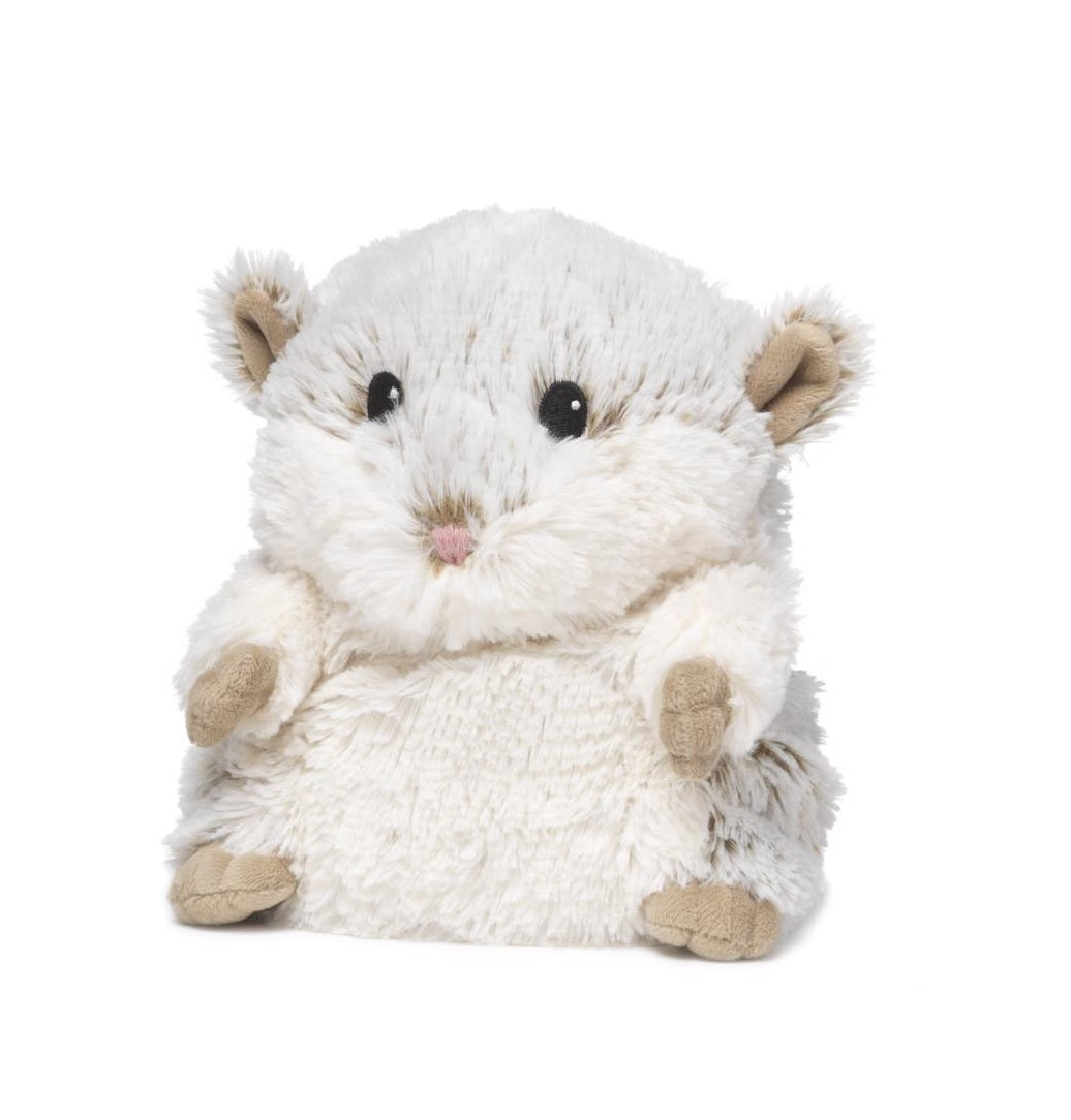 Warmies CP-HAM-1 Hamster Stuffed Animal, Plush, Brown/White