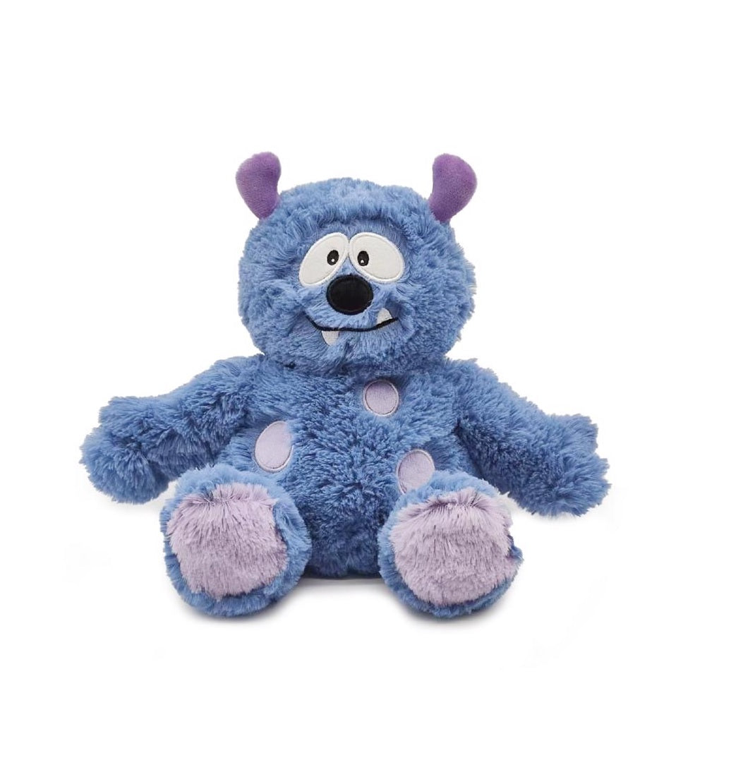Warmies CP-MSTR-B Blue Monster Stuffed Animal, Plush