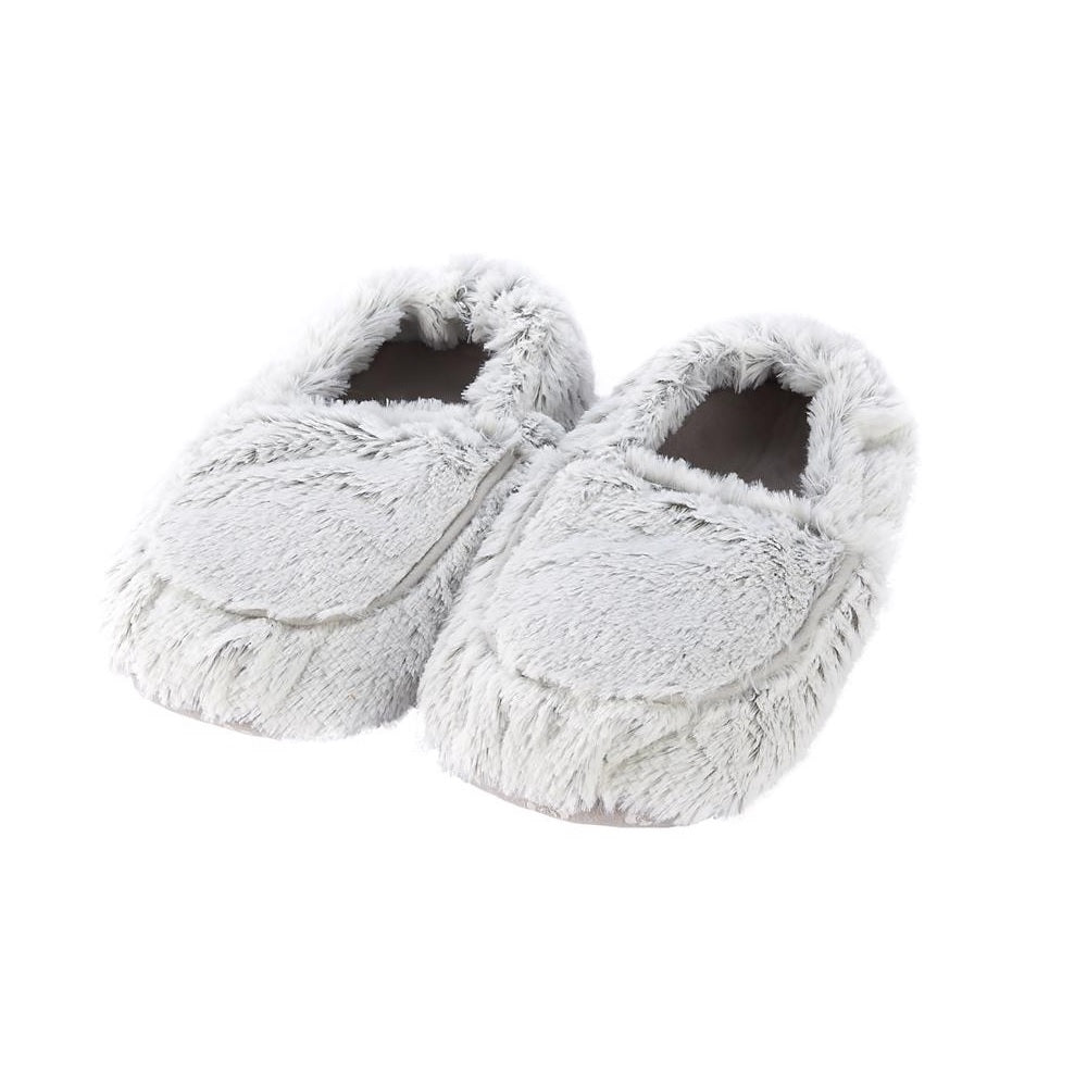 Warmies FW-SLI-MG Marshmallow Slippers, Gray