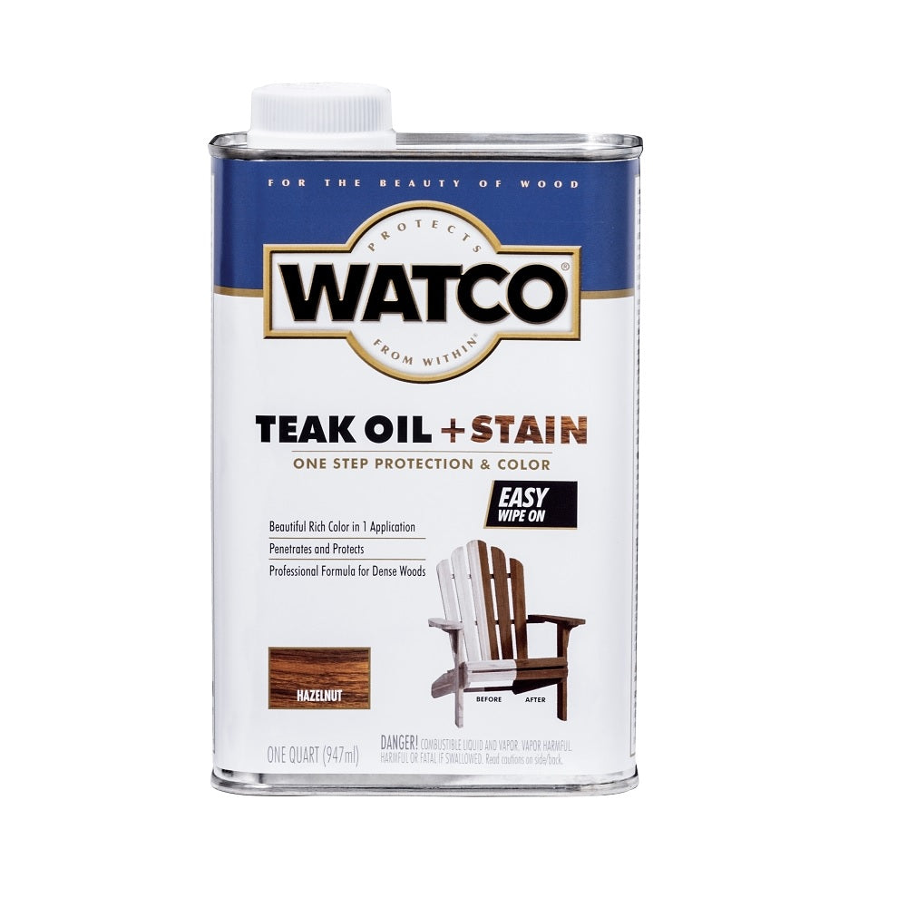 Watco 348746 Teak Oil and Stain, 1 Quart