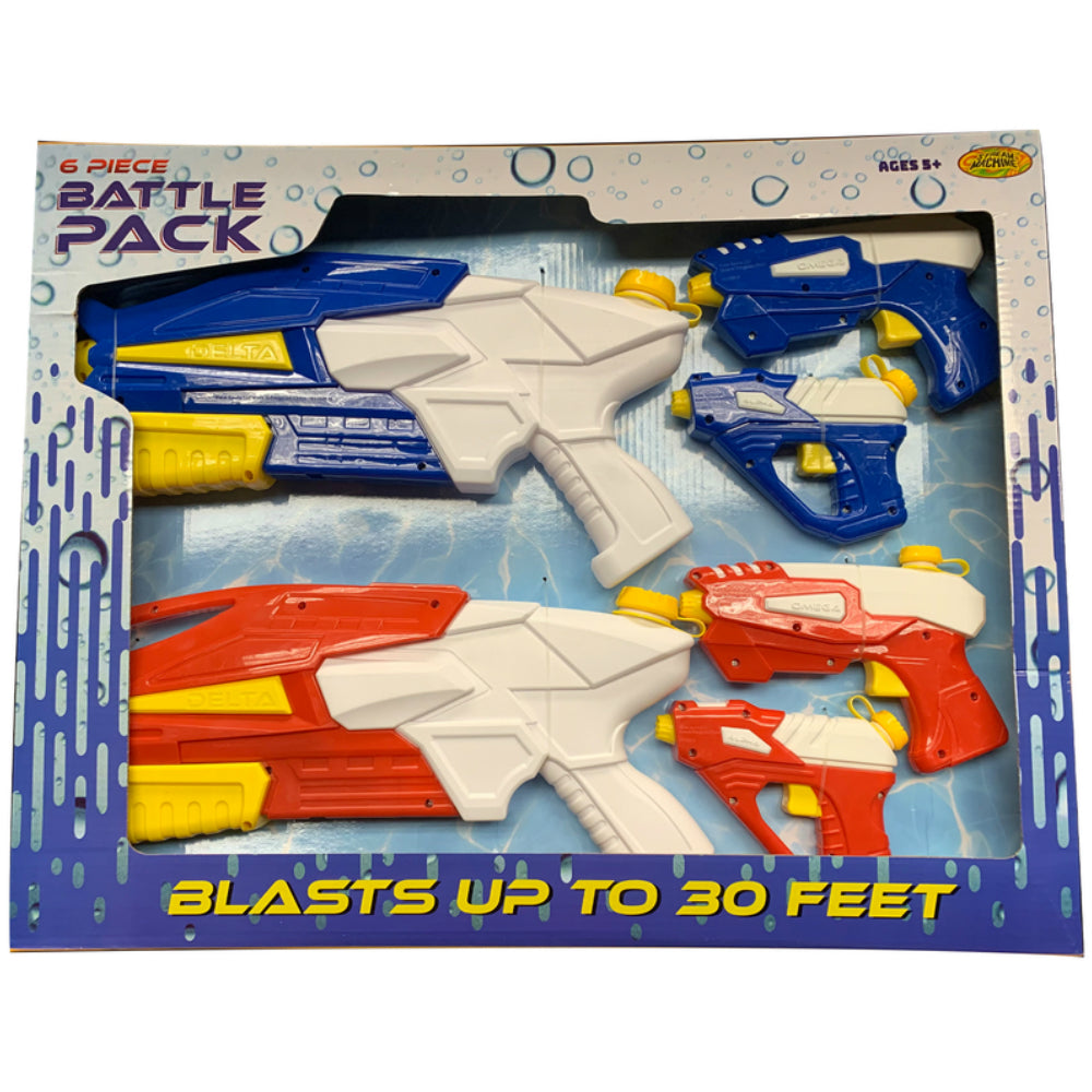 Water Sports 88111-3 Battle Pack Water Gun Set, Plastic