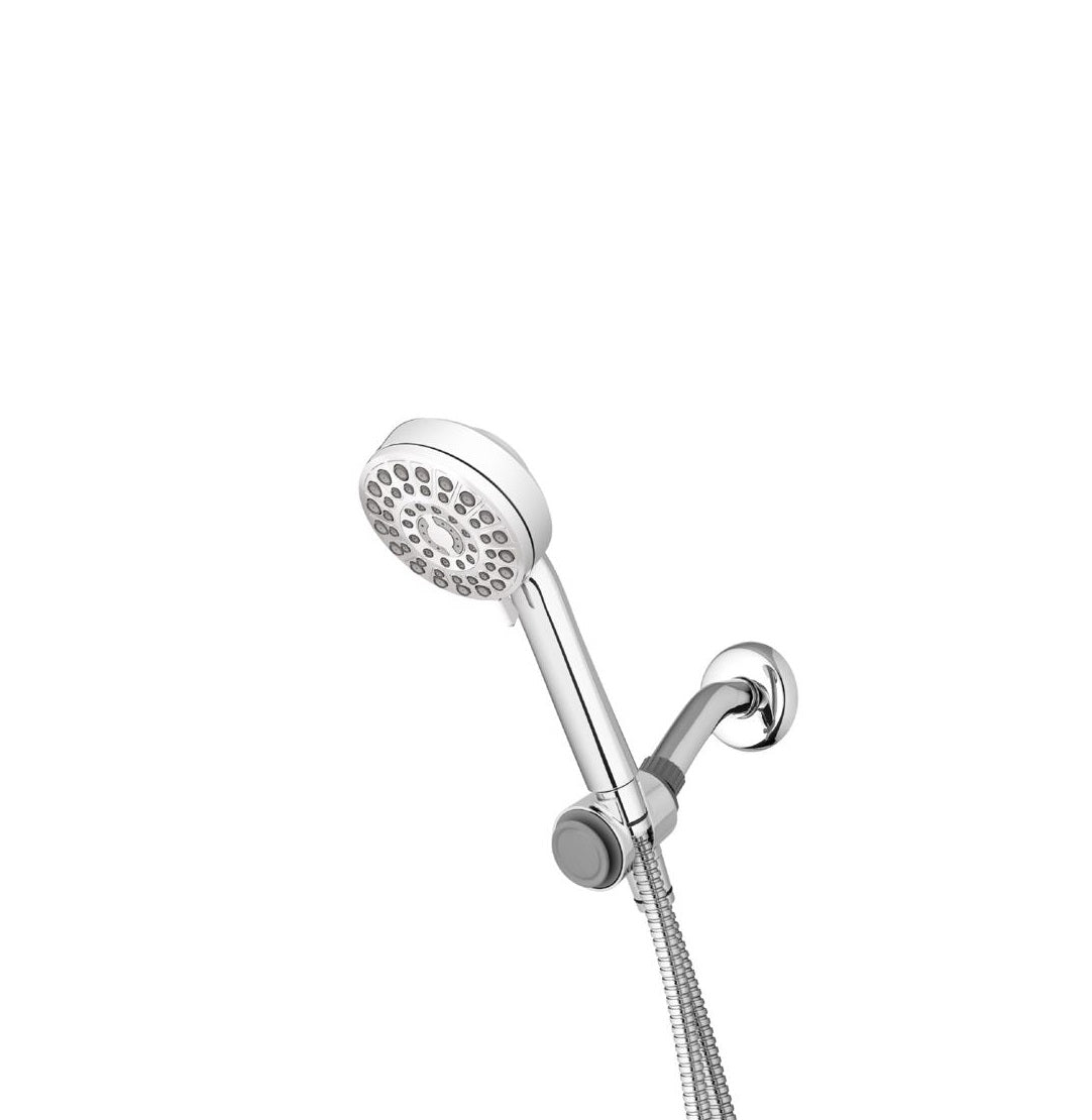 Waterpik XOM-763ME DualDock 7 Settings Handheld Showerhead, Chrome