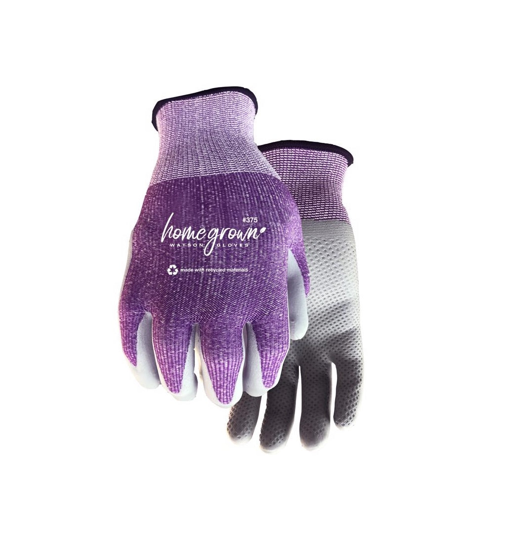 Watson Gloves 375-L Homegrown Karma Gardening Gloves, Polyester Knit