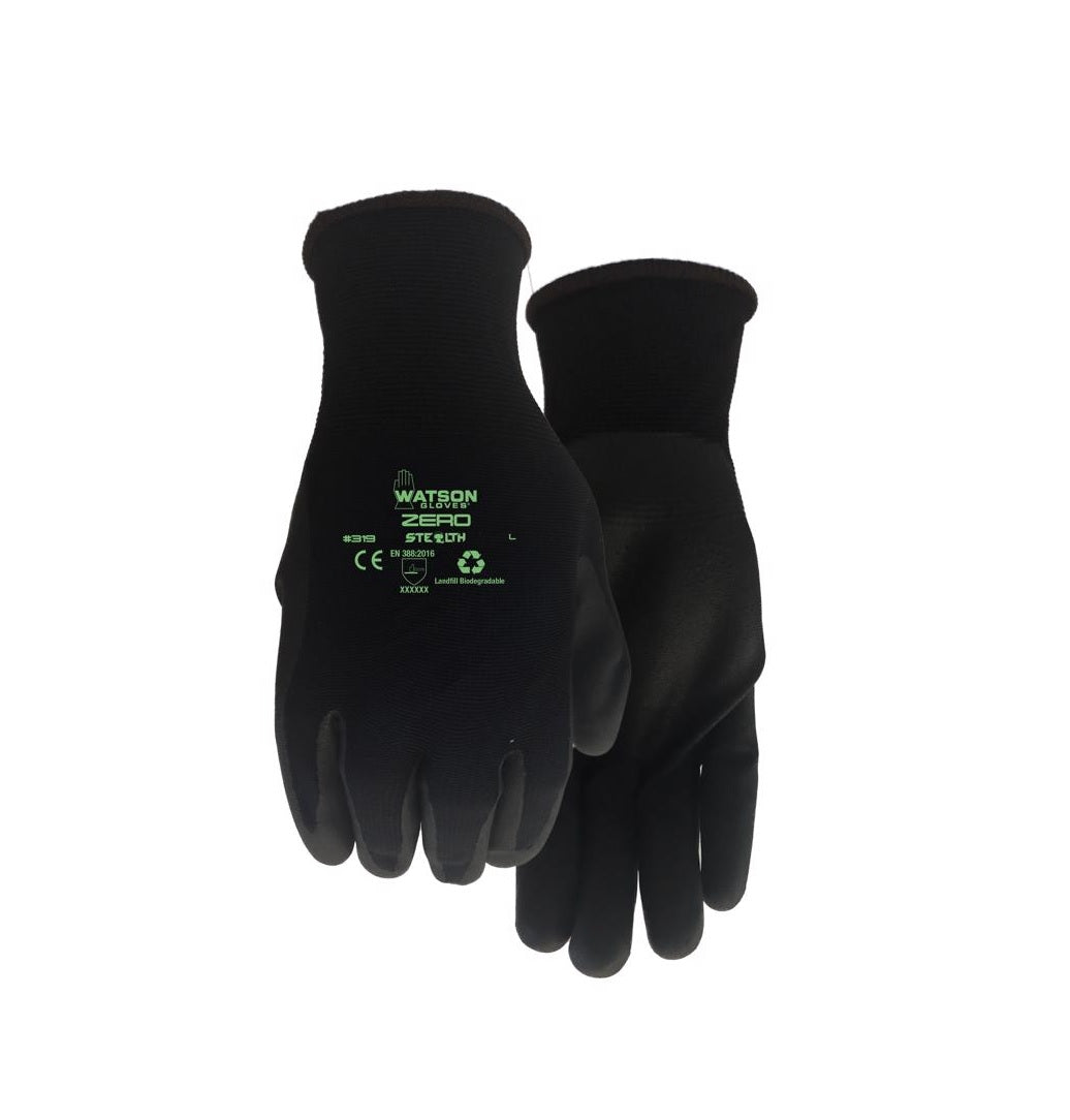 Watson Gloves 319-L Stealth Zero Gloves, Nylon/Nitrile