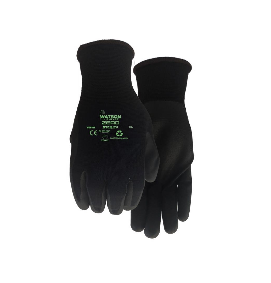 Watson Gloves 319-X Stealth Gloves, Nylon/Nitrile
