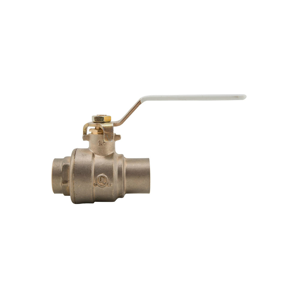 Watts 88005701 LFFBV-3C-M1 Sweat Ball Valve, Brass, 3/4 in