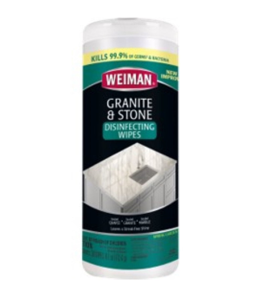 Weiman 54A Granite And Natural Stone Daily Cleaner, 30 count