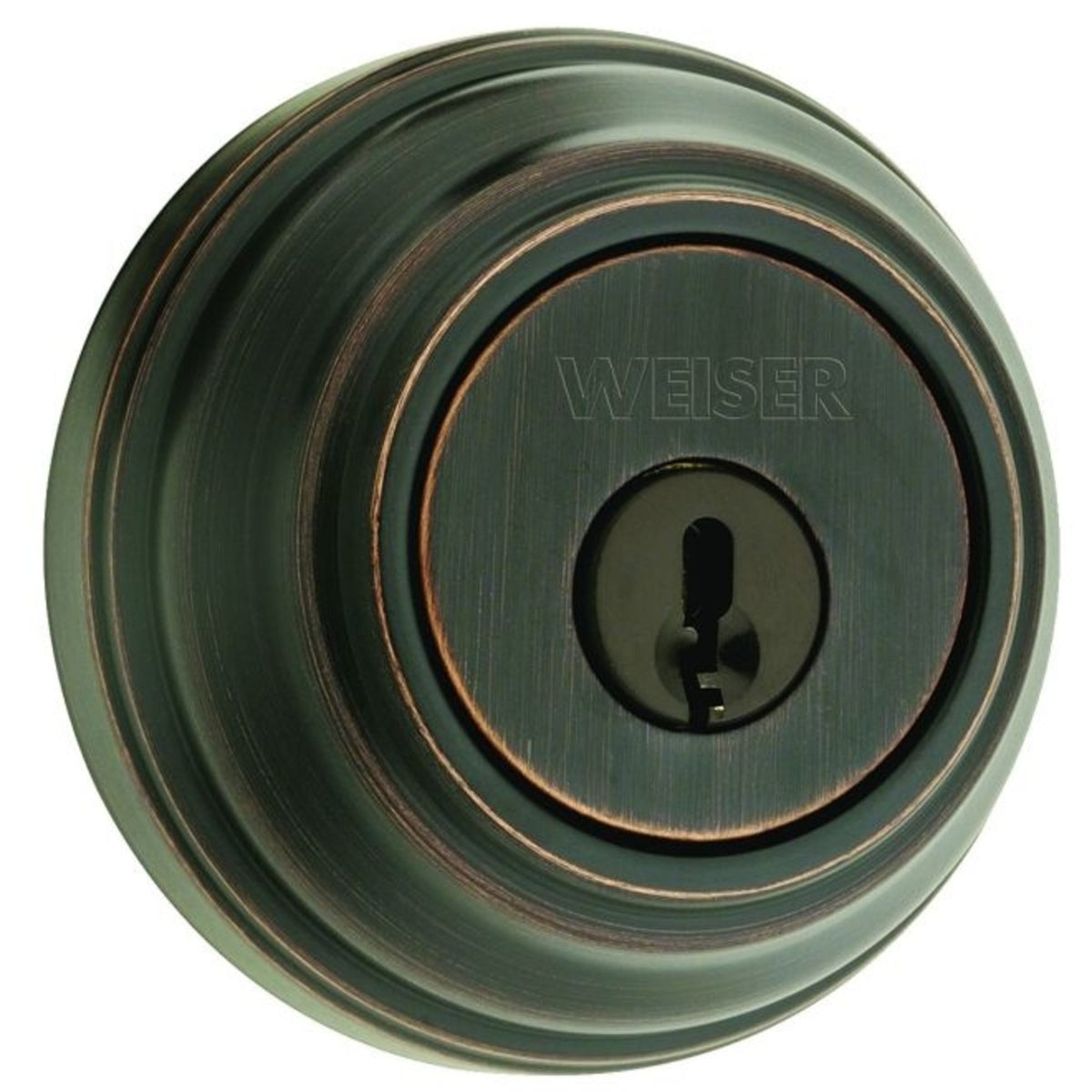 Weiser Lock GCD937111PS Double Cylinder Deadbolt, Iron Black