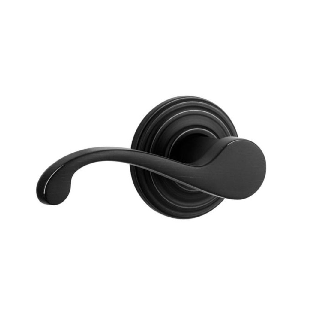 Weiser Lock GCL96CHL514RH Interior Commonwealth Dummy Handleset Trim, Iron Black