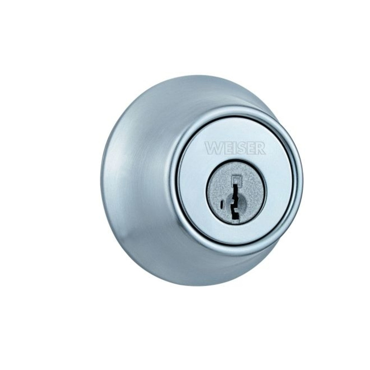 Weiser Lock GDC937126D Double Cylinder Deadbolt, Satin Chrome