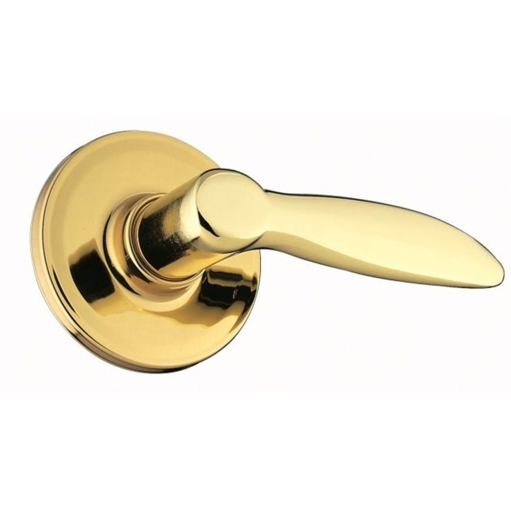 Weiser Lock GLA96G3 Interior Galiano Dummy Handleset Trim, Bright Brass