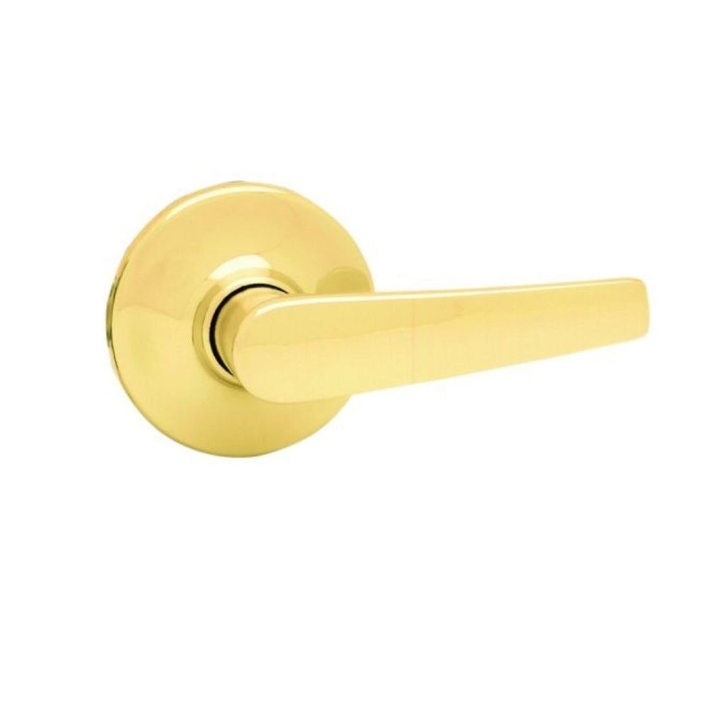 Weiser Lock GLC96K3 Interior Kim Dummy Handleset Trim, Bright Brass