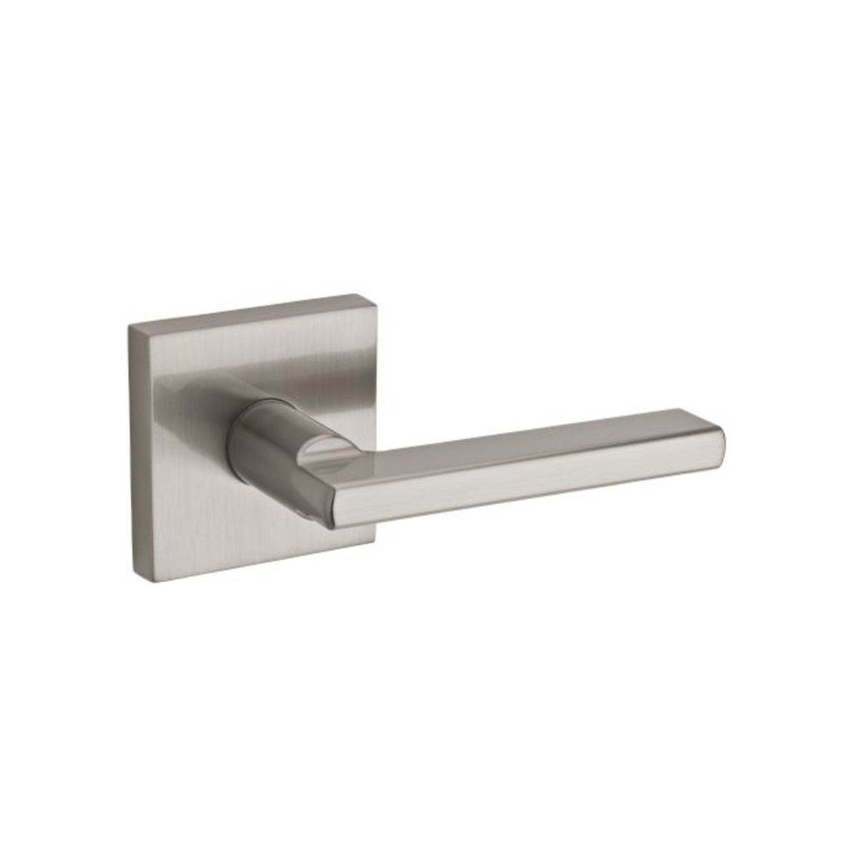 Weiser Lock SIP9675HFLSQT-15 Halifax With Square Rose Single Cylinder Handleset, Satin Nickel